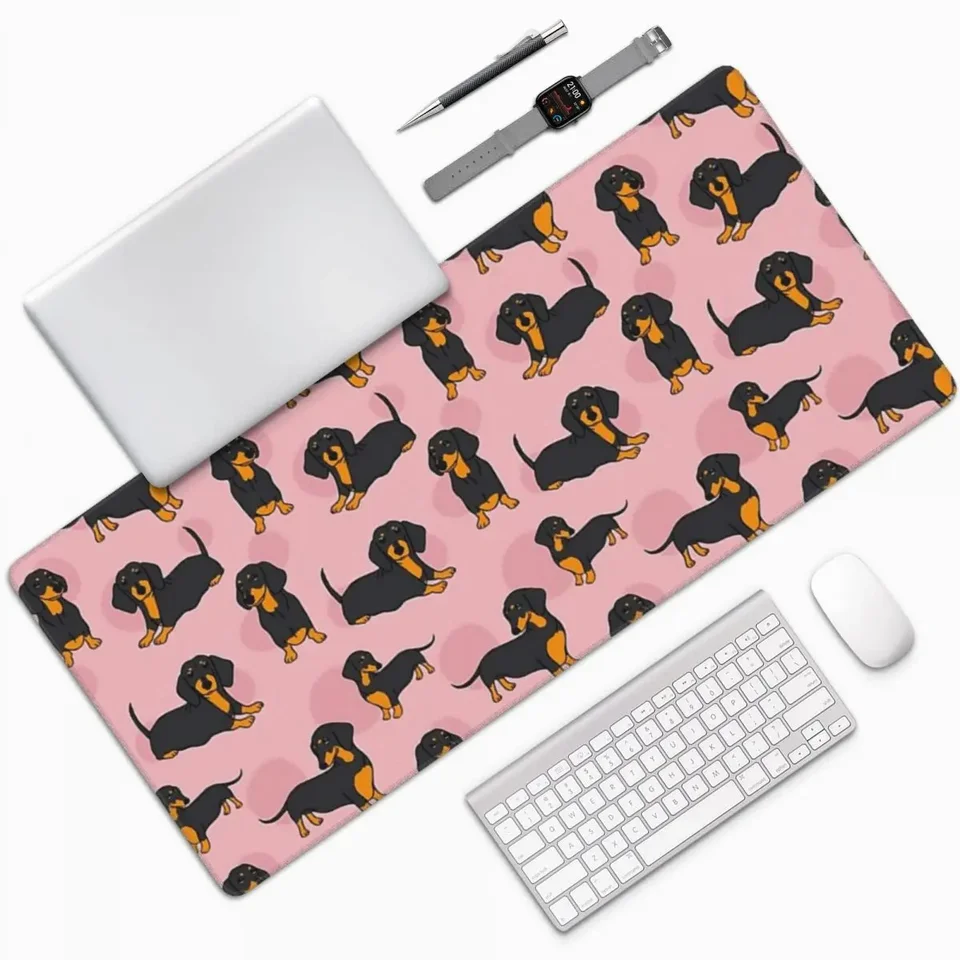 Slepka na slepka na psie slepka na psie balenie veľkej podložky myši počítač Klávesnica Myš Myš Mousing Gaming PC prenosný počítač stolové príslušenstvo Kancelária stolové rohože