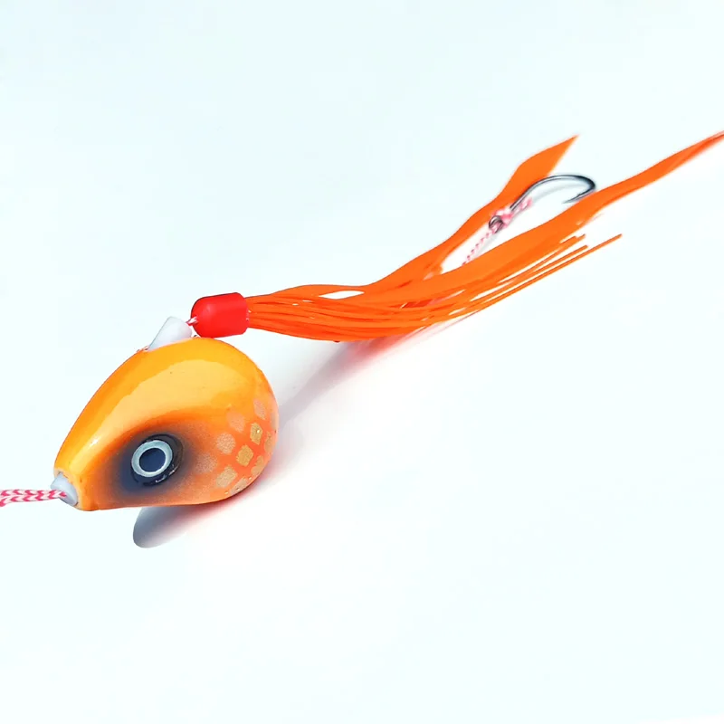 Slider Snapper Mor Bream Jig, prípravok na prípravku s sukňou, olovom, rybárskymi prípravkami, Japonskom, 45G, 60 g, 70 g