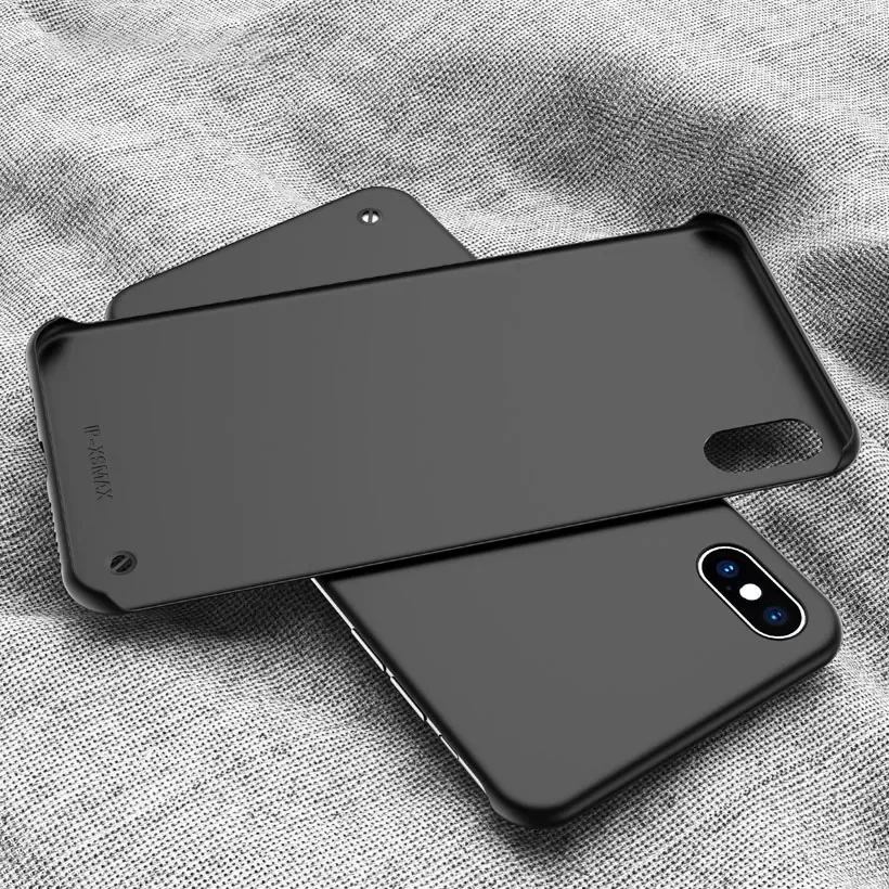 Slim Remless Plast Pase Tvrdý telefón pre iPhone 16 15 14 13 12 Mini 11 Pro XS Max xr x 8 7 plus SE 2020 2022 Candy Can farebný kryt
