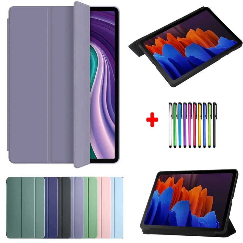 Slim Tri Fold Tablet Coque for Honor Pad 9 kryt 12,1 palca PU kožené puzdro na česť tableta 9 12.1 CAQA HEY2-W19 Hey2-W09 + pero