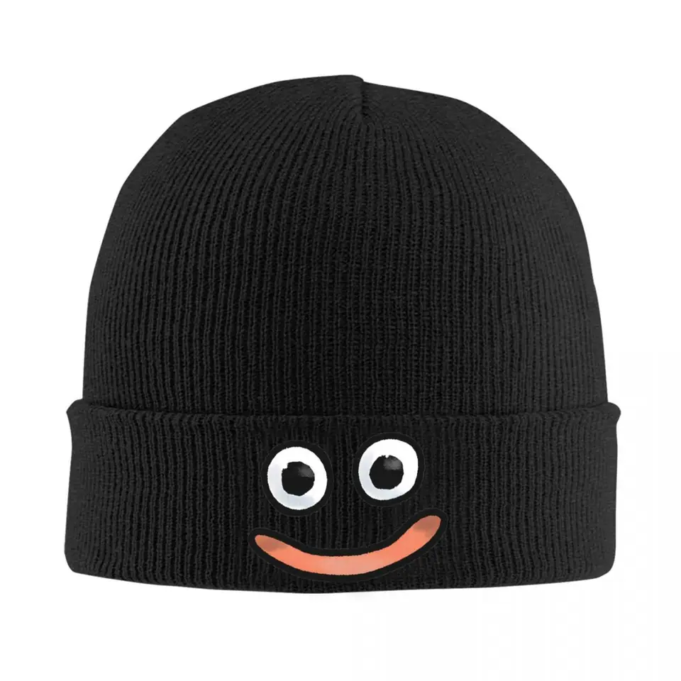 Slime - Dragon Quest Beanie Hats Bonnet Hats Men Dámske ulice Kpop lebky čiapky Spring
