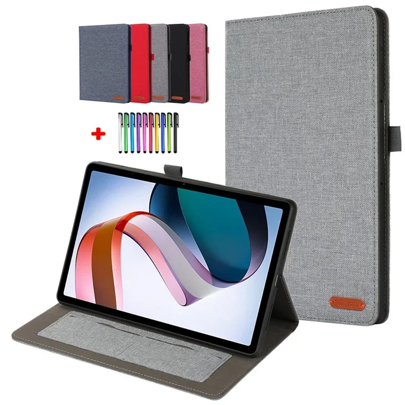 Slity sloty flip karty ETUI Tablet pre Xiaomi Redmipad 10.61 Case 2022 Coque for Redmi Pad 10,61 palca 2022 kryt + stylus