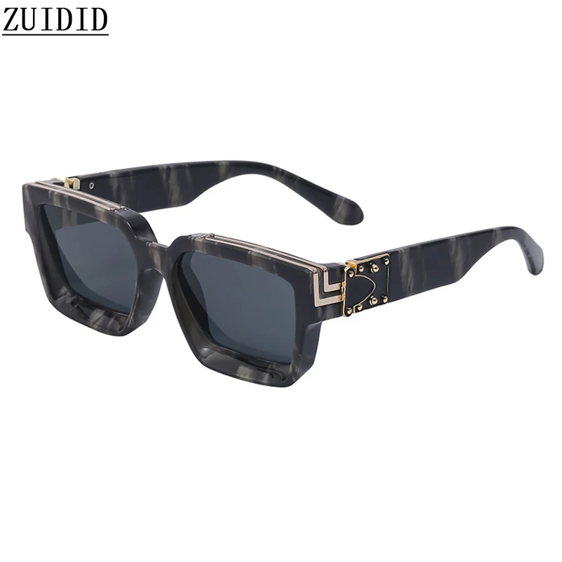 Slnečné okuliare milionárske slnečné okuliare pre mužov Vintage luxusné slnečné okuliare Ženy retro odtiene módne okulia