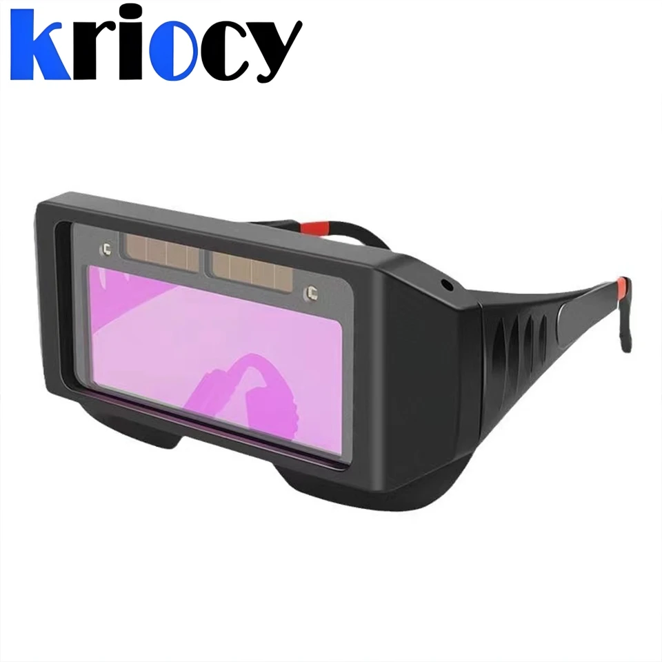 Slnečné zváracie prilba Automatické zatemnenie Zváranie okuliarov LCD zváračské okuliare pre okuliare zváračov Tig Mig MMA Plazma