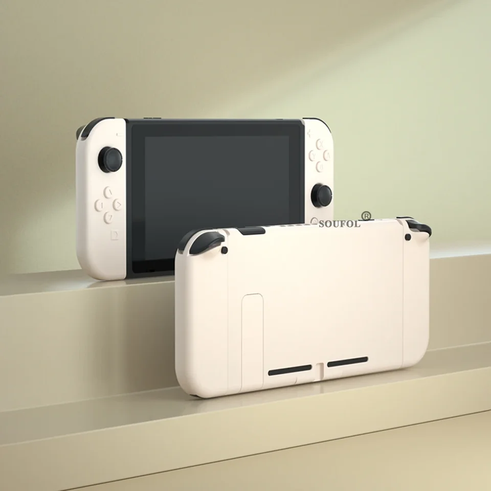 Slonová biela biela puzdro pre puzdro pre Nintend Switch Console Joycons Výmena krytu pre NS Switch Protector Puzder Dropshipping