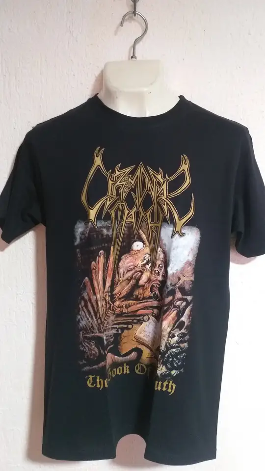 Slávnostná prísaha kniha pravda, tričok Death Metal v plameňoch Dark Tranquility Entombed Grave Napalm