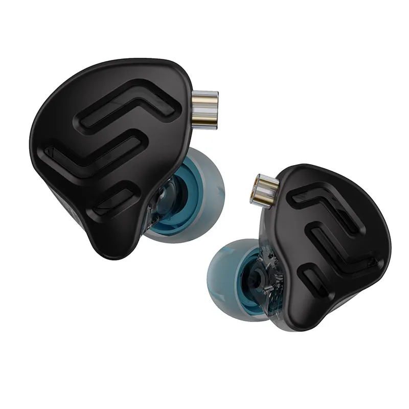 Slúchadlá KZ Zna 12 mm duálne magnetické dutiny Dynamické slúchadlá HiFi v uši monitorov uší na slúchadlá športových náhlavných súprav
