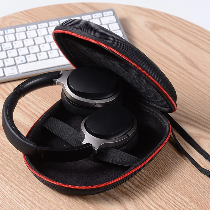 Slúchadlá prenosný organizátor skladovací vrecko na headset nepremokavý úložný vrecko pre Sony WH-CH510 CH500 Cestovné prepravy slúchadiel khaki