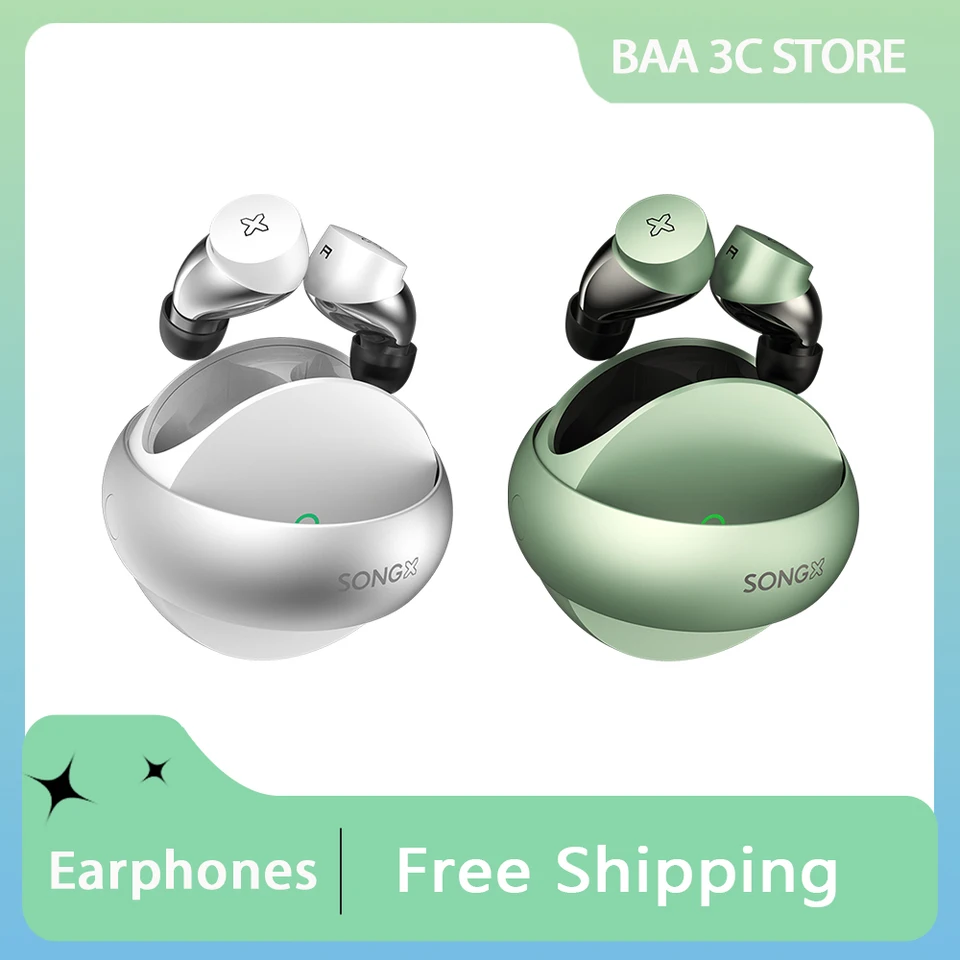 Slúchadlá SongX SX06 SURFONS True Wireless Witerproof Rederce redukcie hluku Bluetooth TWS 5.0 Slúchadlá do uší PC PC Herné príslušenstvo