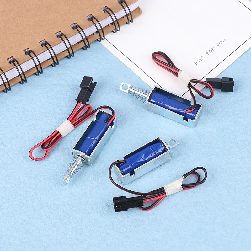 SM-0537 Elektromagnetický zámok DC 6V/12V/24V Magnetický zámok 1,5a/2a/1,2a Lock Lineárne solenoidové elektromagnety pre dodávkový automobil.