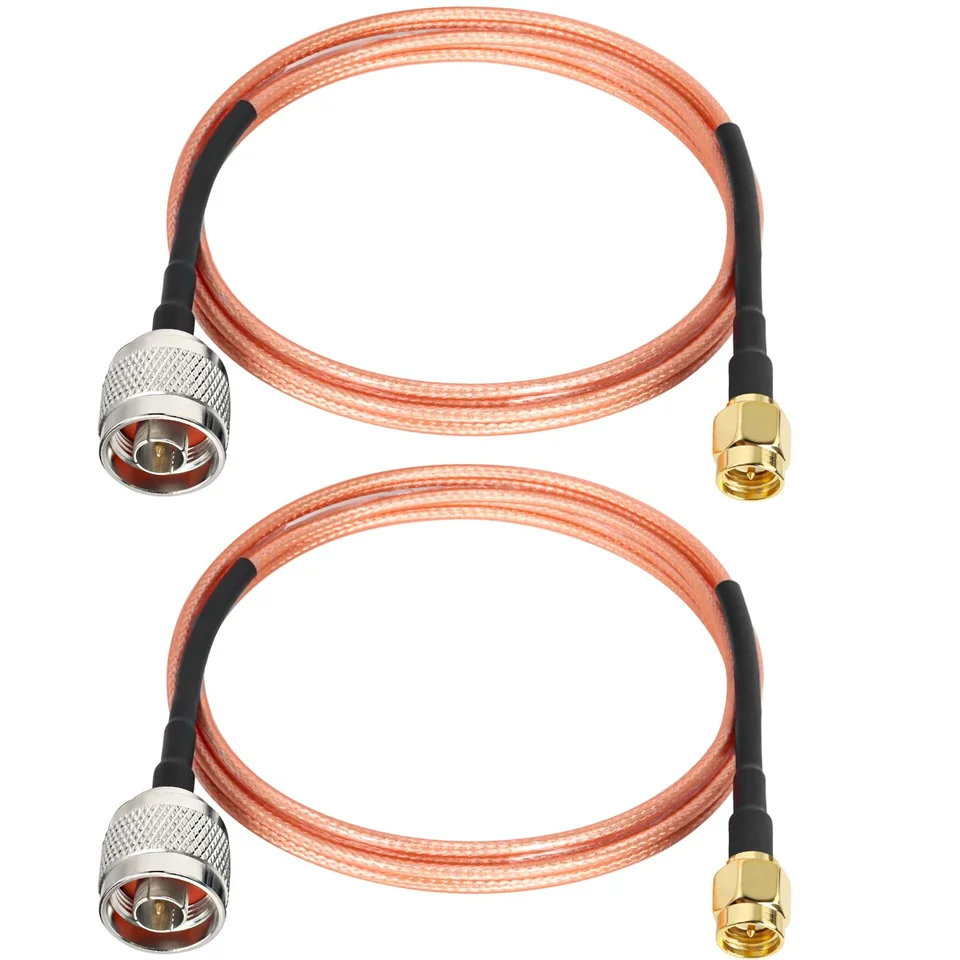 SMA samec až n mužský kábel 5 stôp, 1 balenie RG316 SMA na N kábel 50 ohm pre smerovač WiFi, prijímač GPS, anténa, posilňovač signálu atď.