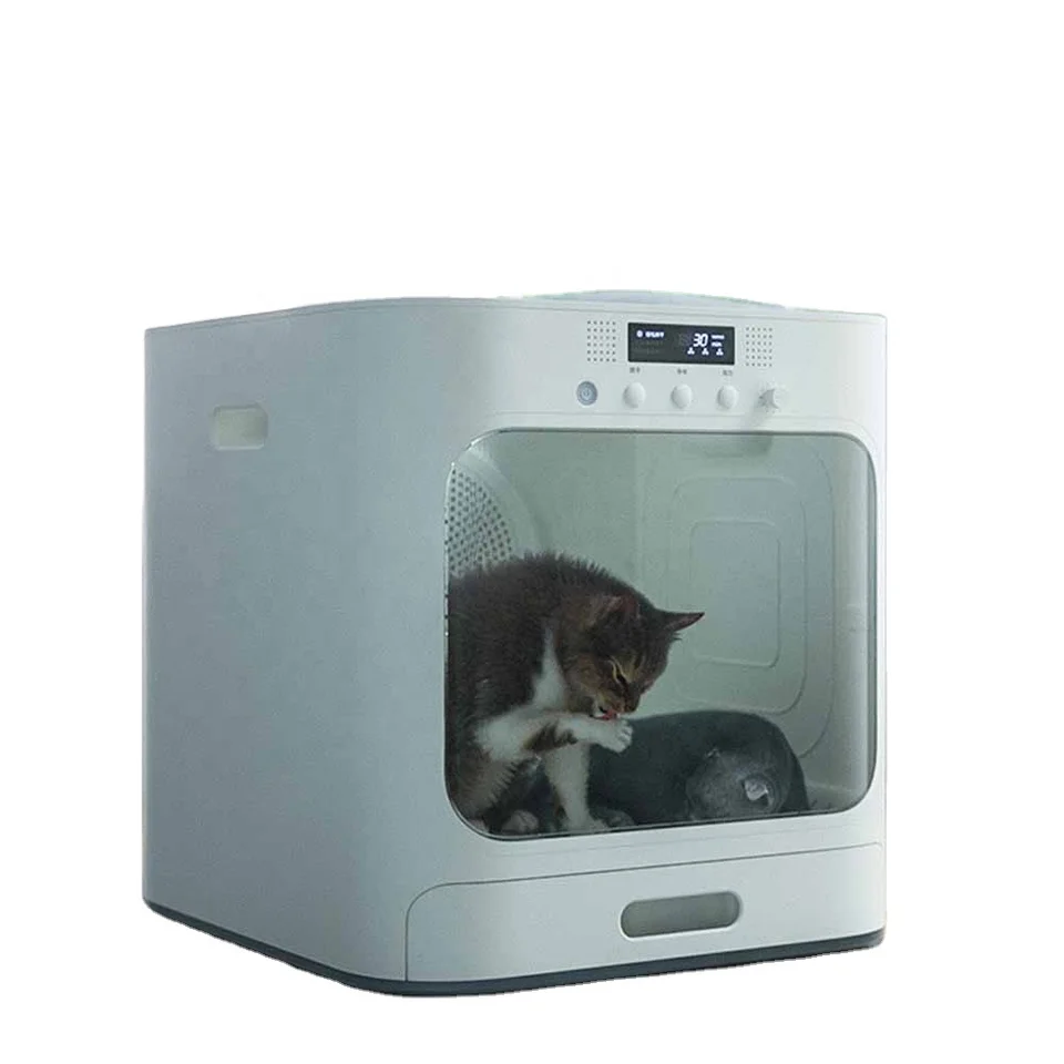 Small Animal Pet Veterinary Pet Grooming Sušer stroj z nehrdzavejúcej ocele pre psie vlasy pre petshop
