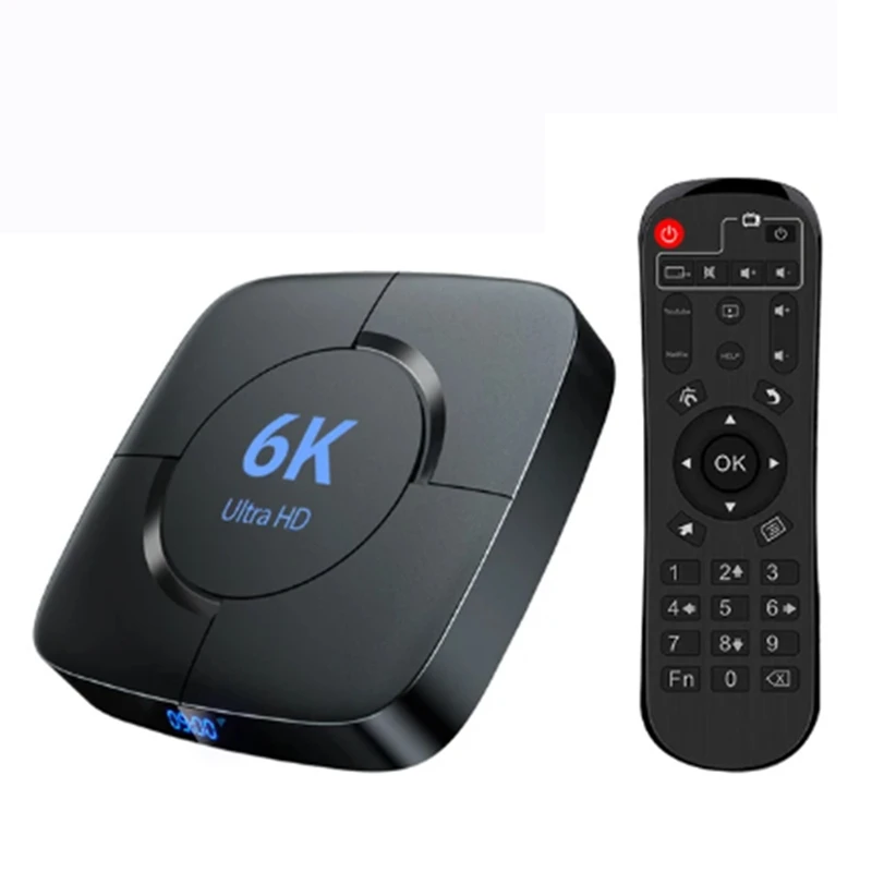 SMART 6K TV box Android 10 Allwinner H616 2,4G/5GHz BT 32 GB 6K 4K HD VIDEO MEDIOPREAT Player Player