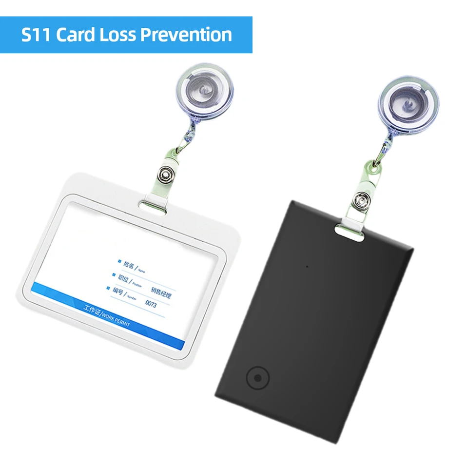 Smart Card Wallet Tracker Card Bluetooth Kompatibilná práca s Apple Nájdite My GPS Locator Smart Tag pre značku batožiny Passport Passport