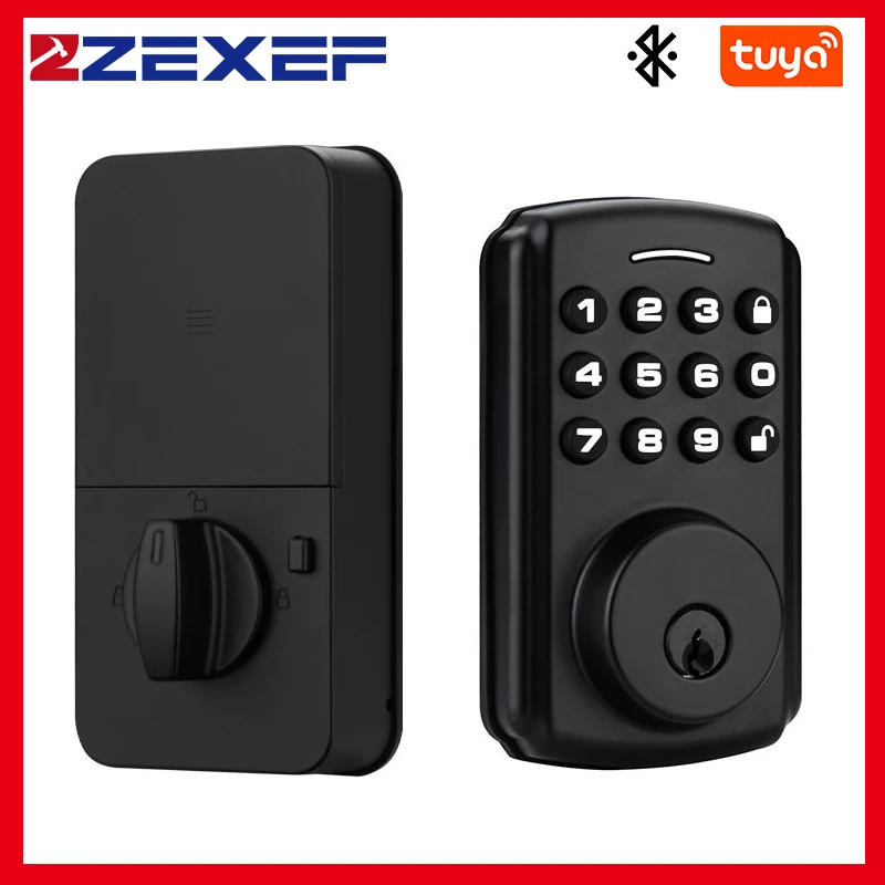 Smart Lock Automatický americký štýl figuríny zámku graffiti dizajn hesla elektronický zámok pre vstup do drevených dverí zamykajúcich magnet