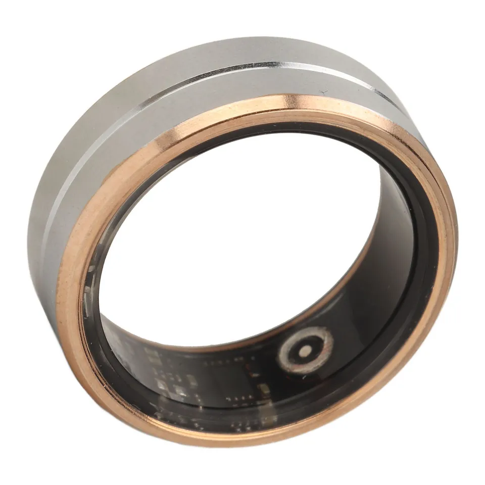 Smart Ring Fitness Tracker keramická z nehrdzavejúcej ocele Monitorovanie spánku fotoaparátu IP68 nepremokavý inteligentný zdravotný prsteň s aplikáciou