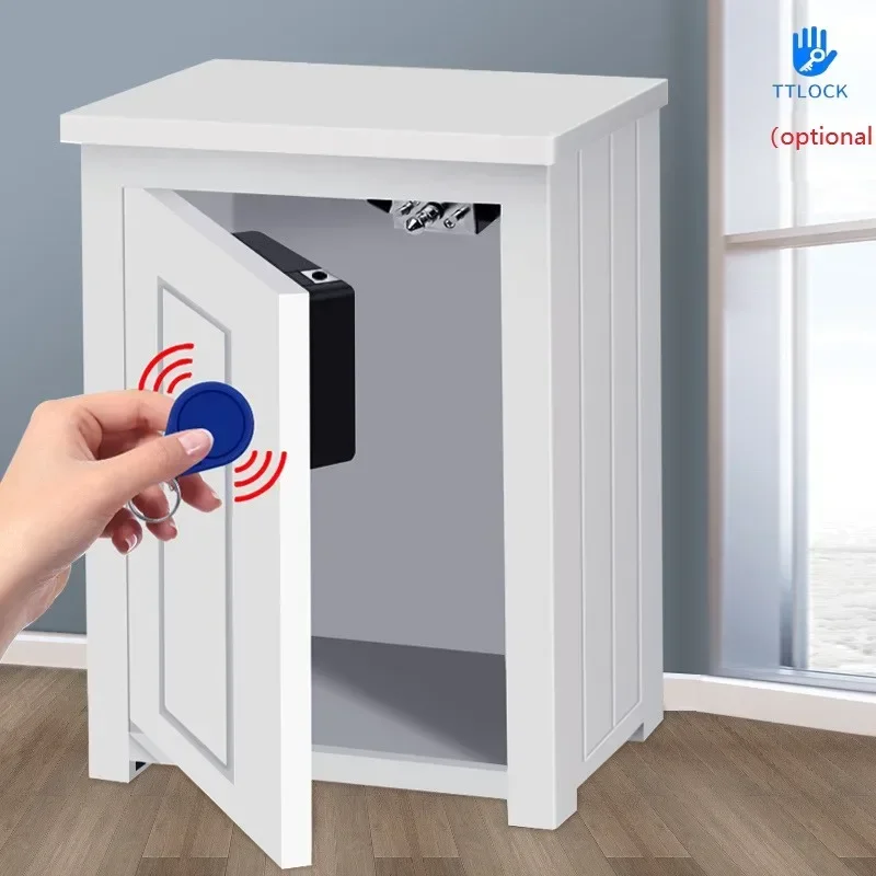 Smart sauna skriňový nábytok Zásuvka Locks Locks Electronic Lock bez otvoru neviditeľného dreveného zámku IC karta ttlock
