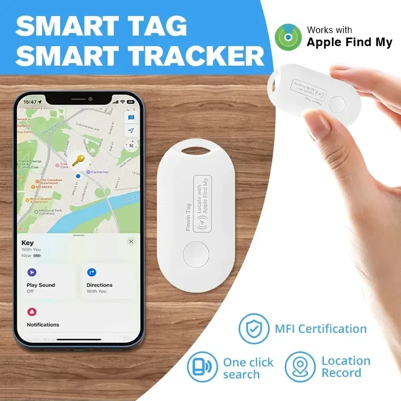 Smart Tag Global Lookator GPS Tracker Funguje s iOS Apple Fent My App Anti-Lost Finder Locator pre klávesy pre kľúče peňaženky