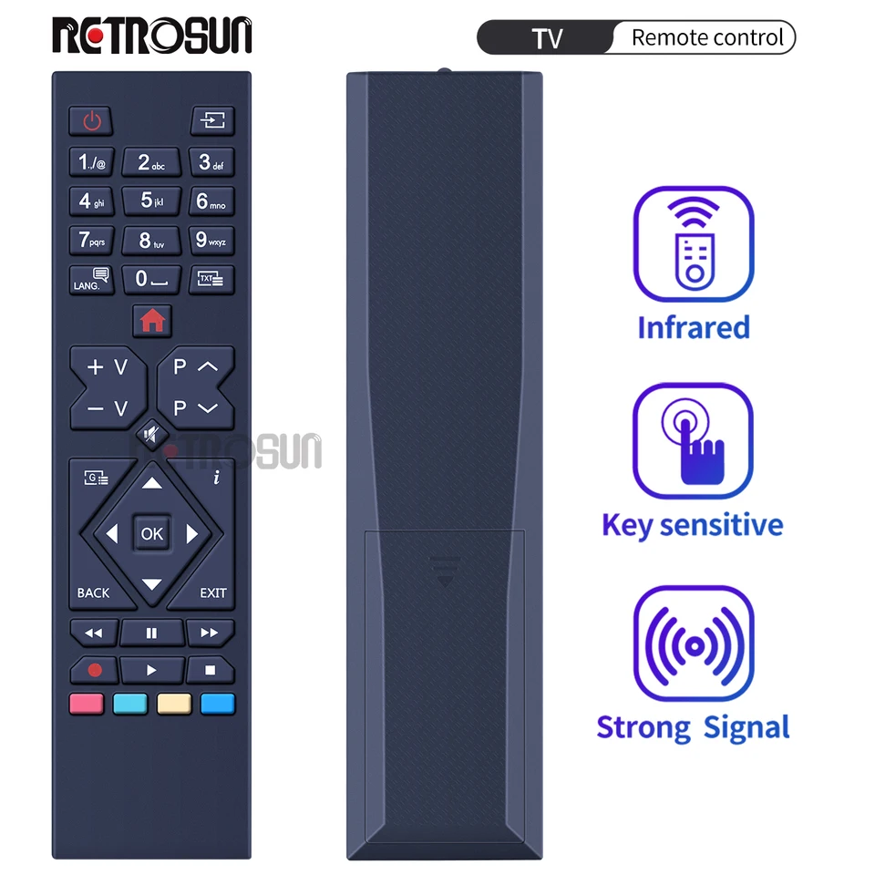 Smart TV diaľkové ovládanie RC39105 RM-C3332 čierna pre {1} 22HB21J06U 24HE1000 32HE1000 32HE1500 32HE3000 Dropship