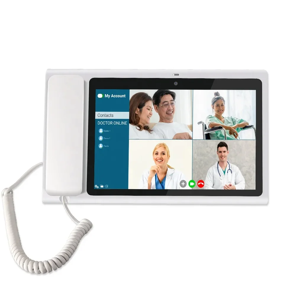 SMART VIDEO 4G LTE GSM SIM SIM CARD Desktop Hotel Hotel Oprava bezdrôtového telefónu Terminál bezdrôtovej pevnej linky Android Telefón