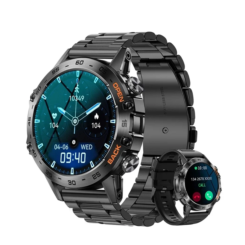 Smart Watch Heart Frieck Sleep Monitor Bluetooth5.0 1,39 palca IPS veľkú obrazovku srdcová frekvencia Zdravie Monitorovanie vonkajších športových smartwatch