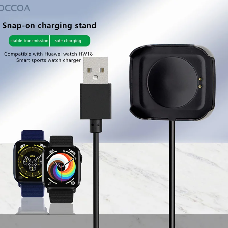 Smart Watch Magnetic Nabíjačku nabíjací kábel USB nabíjateľný adaptér pre HW18 Smartwatch