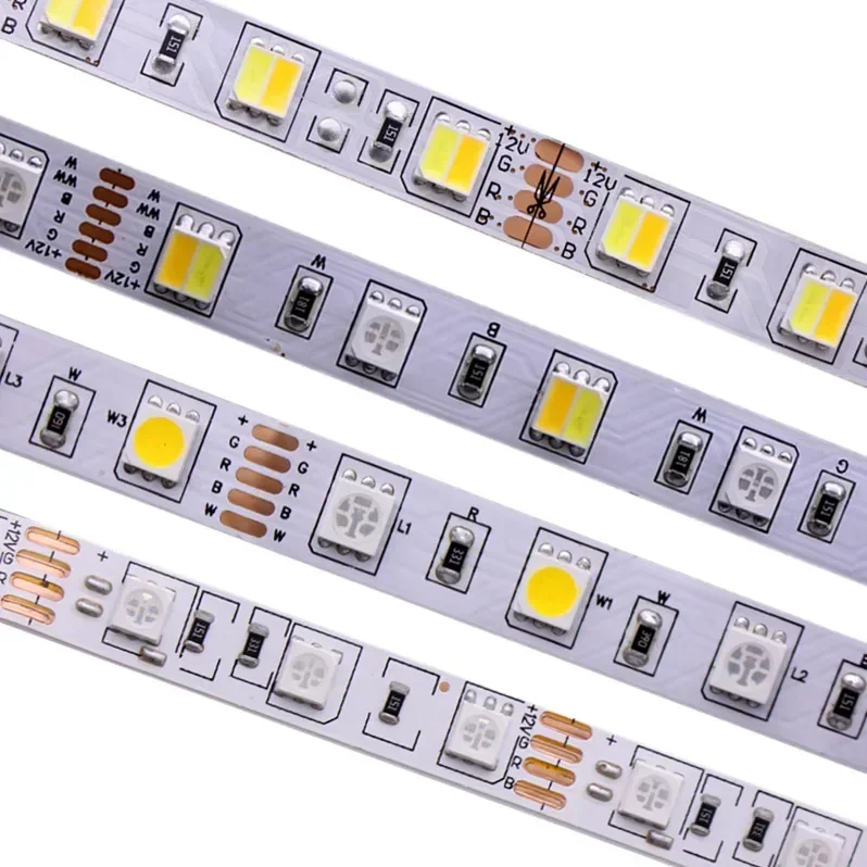 SMD 5050 RGB LED Strip vodotesný 5M 300LED DC 12V 24V CCT RGBCCT RGBW RGBWW WHITE WHRETE WHETE NW FITA LED LEG SLEPS FLIFIF