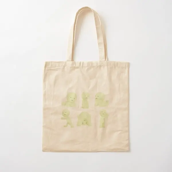 Smiki séria 2 bavlnené plátno tašku s potravinami Opätovne použiteľný dizajnér Ženy Cast Travel Tote Ramer Bag unisex módna kabelka
