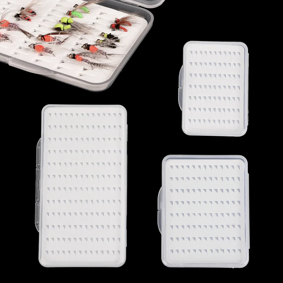 SML veľkosti Fly Hook Box Vodotesný trvanlivý rybársky výstroj Priehľadné rybárske krabičky s hák