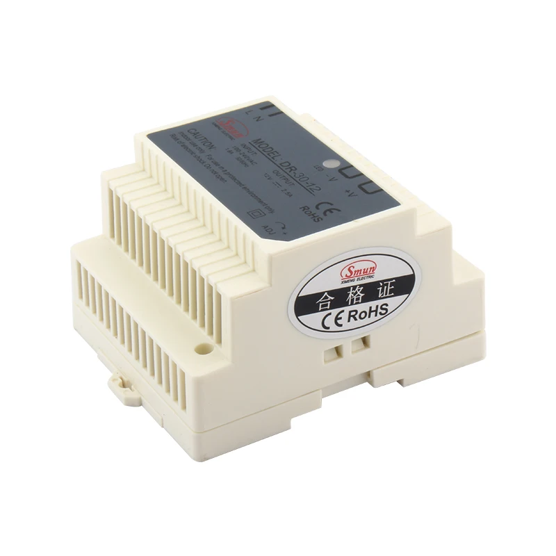 SMUN DR-30-15 30W 15V 2A DIN-RAIL SWITING DUCTION DUCTION s CE ROHS 2-ročná záruka OEM Factory