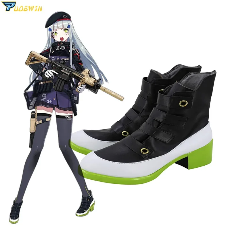 SN55Game Girls Frontline HK416 Cosplay topánky topánky $ 5q@1