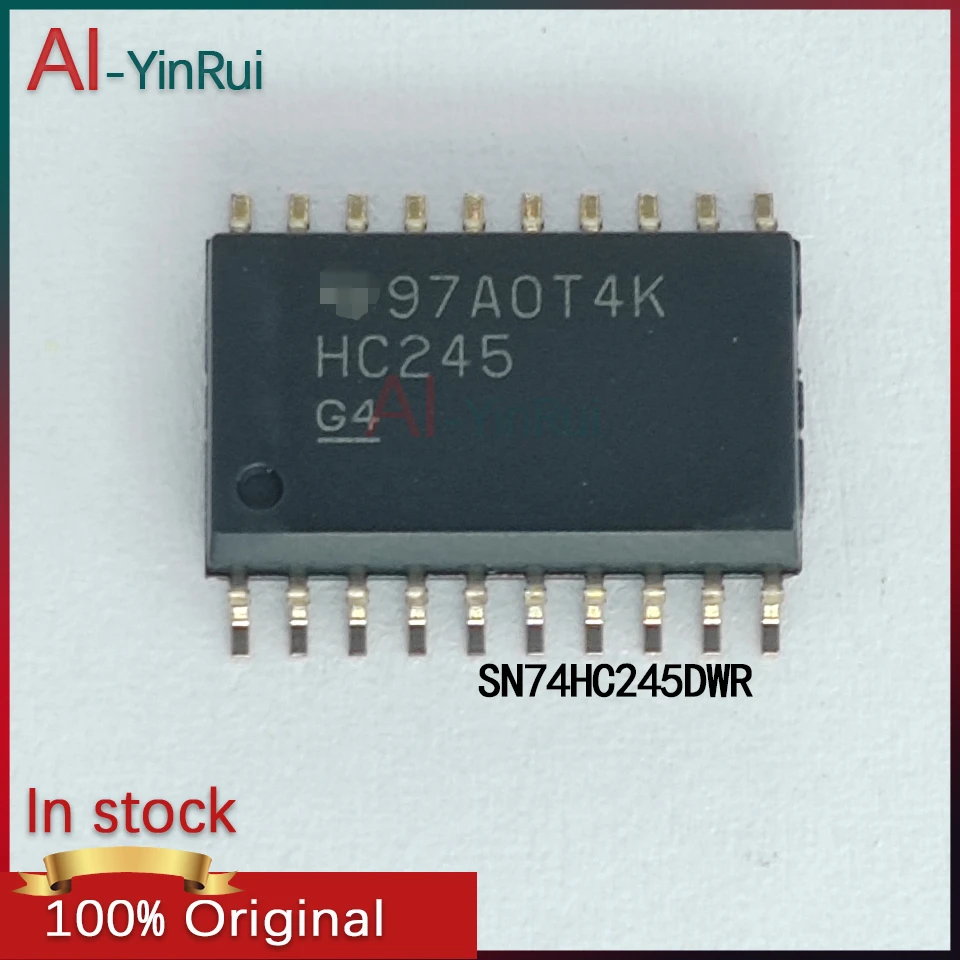 SN74HC245DWR Originálny nový SOIC20 SN74HC245DWR SN74HC245DW 74HC245D 74HC245