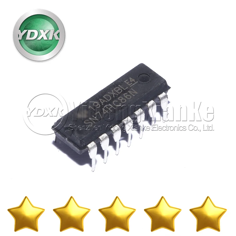 SN74HC86N DIP14 SN74HCT00N Elektronické komponenty SN74HCT08N SN74HCT32N SN74LS00N SN74LS10N Nový originálny originálny SN74LS133N