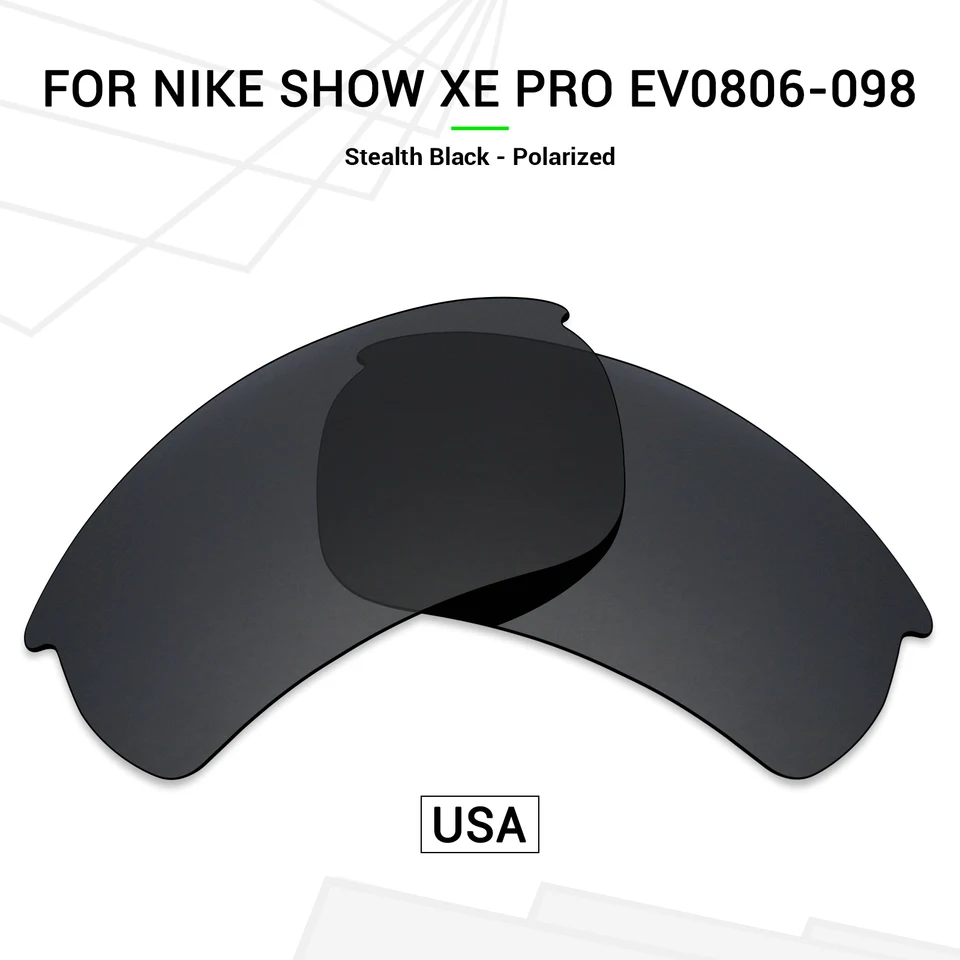 Snark Polarizované náhradné šošovky pre Nike Show XE Pro EV0806-098 Slnečné okuliare - Viac možností