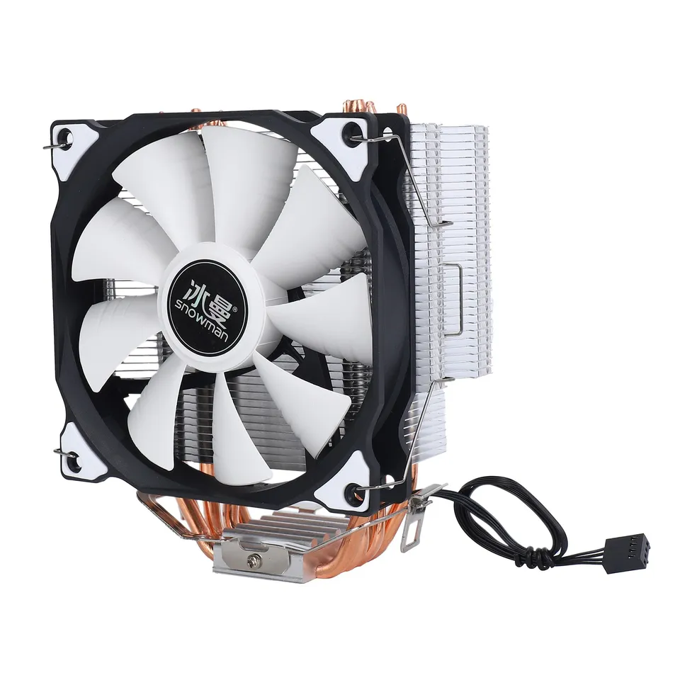 Snowman CPU Cooler Master 5 Direct Contact Heatpipes Freeze Tower Cooling System CPU COLING FAIR s ventilátormi PWM