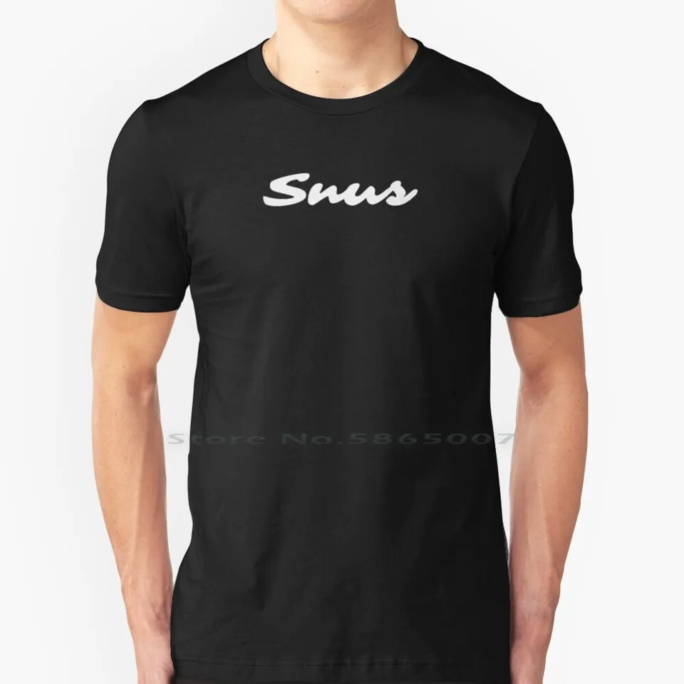 Snus 100% bavlnená tričko Švédsky snus Snusare Snusdosa Svensk Snus Nikotin Tobak Snus Tobacco Snus Švédsko žuva