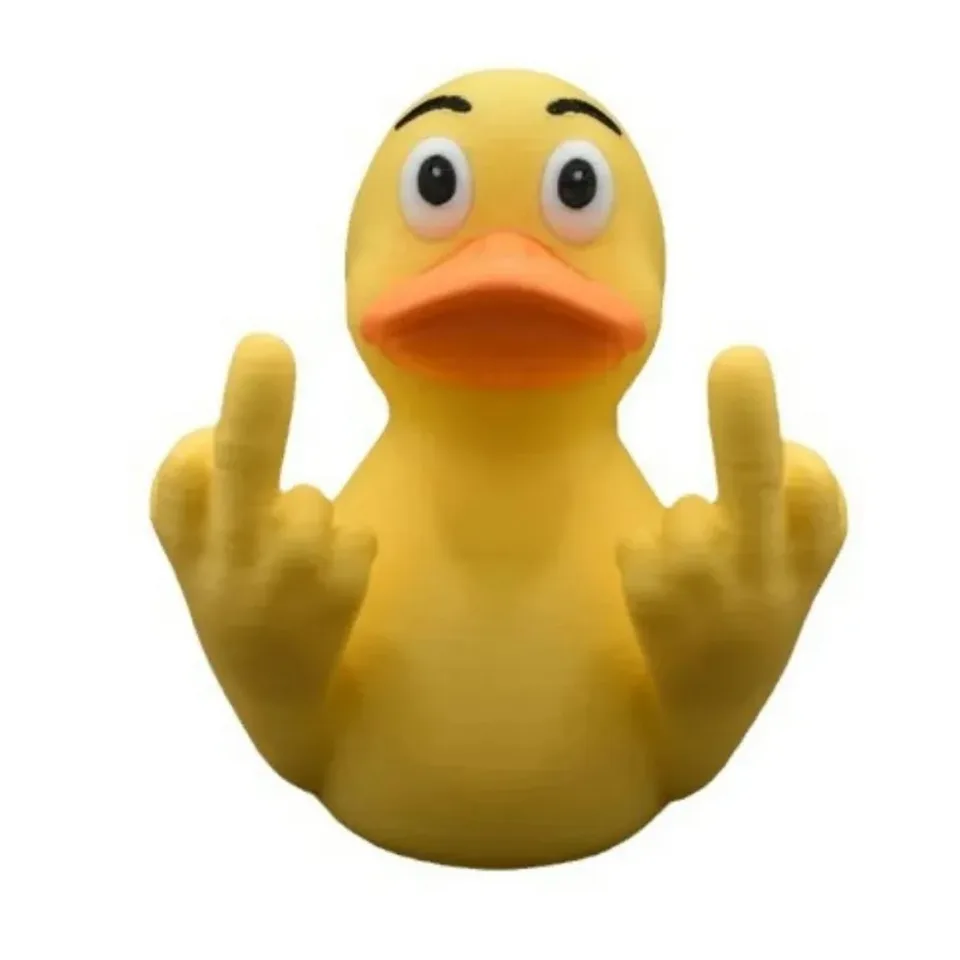 Socha kačice stredný prst, vtipné sochárske sochy záhradné doplnky domácej plochy dekorácie