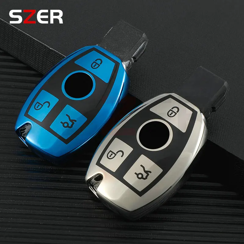 Soft TPU CAR KLYT Kryt kryt chránič pre chránič Mercedes Benz ABCE CLAD GLS GLK GLK CLS CLA CLA AMG W204 W205 W212 W463 W176