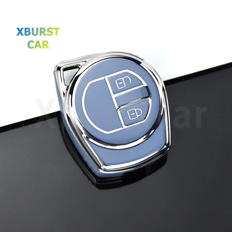 Soft TPU Shell FOB Držiteľ chránič pre Suzuki Swift Grand Liana SX4 okno Vitara Amagatarai Automobilový kryt kryt