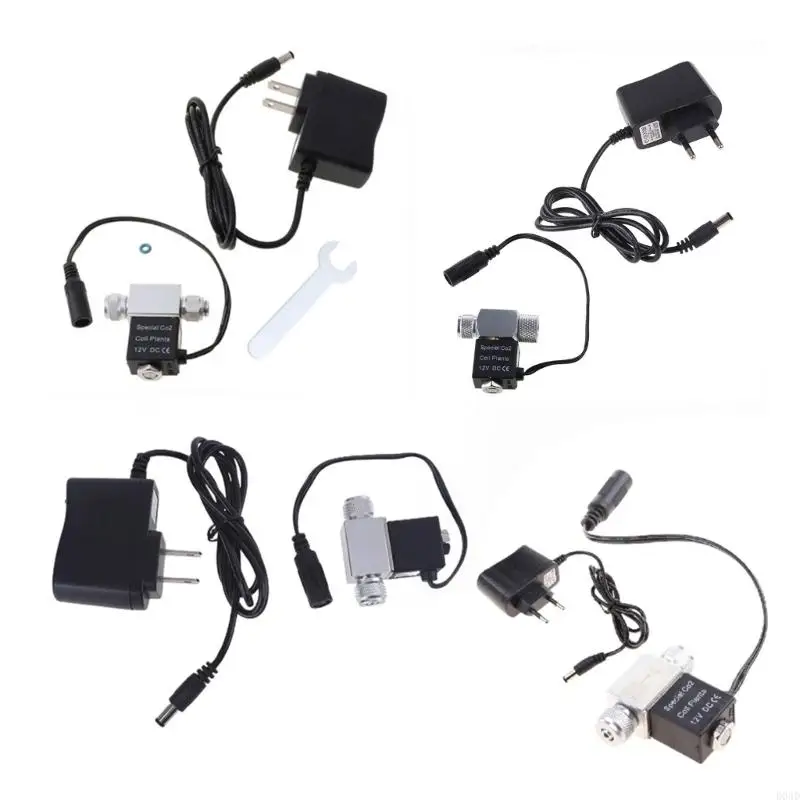 Solenoid D0AD CO2 pre ventil pre DC 12V Aquarium CO2 Regulatorový systém Solenoid nízka teplota pre ventil pre nádrže