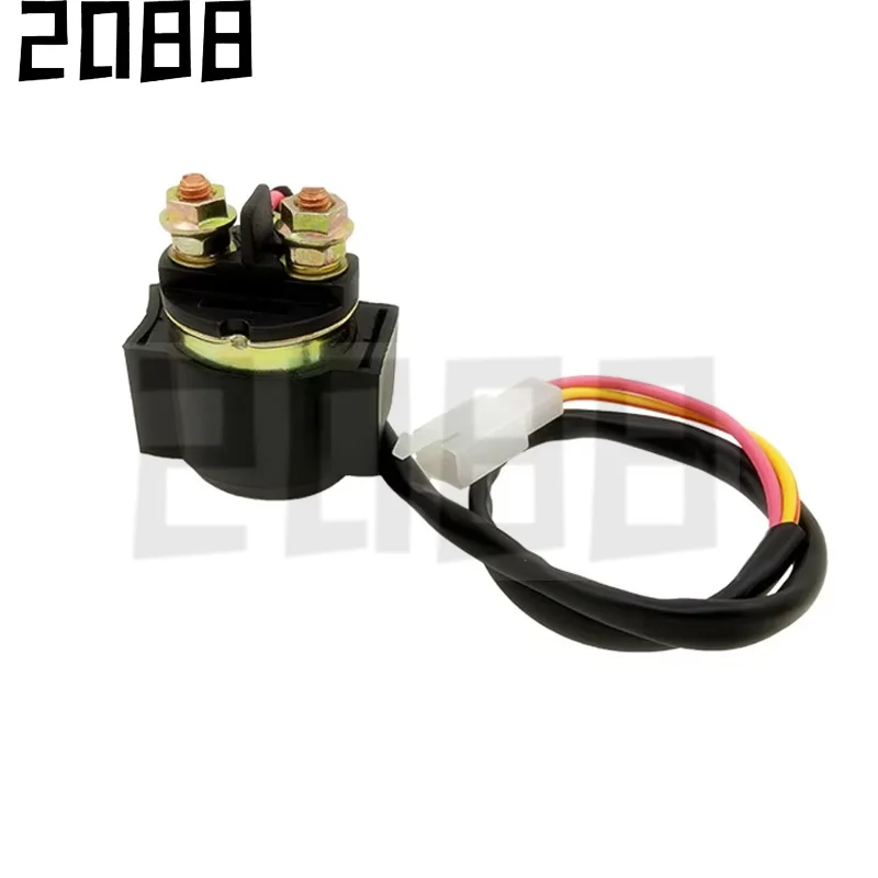 Solenoidové relé štartéra motocykla 2 PIN 12V pre Yamaha XJ550 XJ650 XJ750 XJ900 1980-1983 Elektrické diely