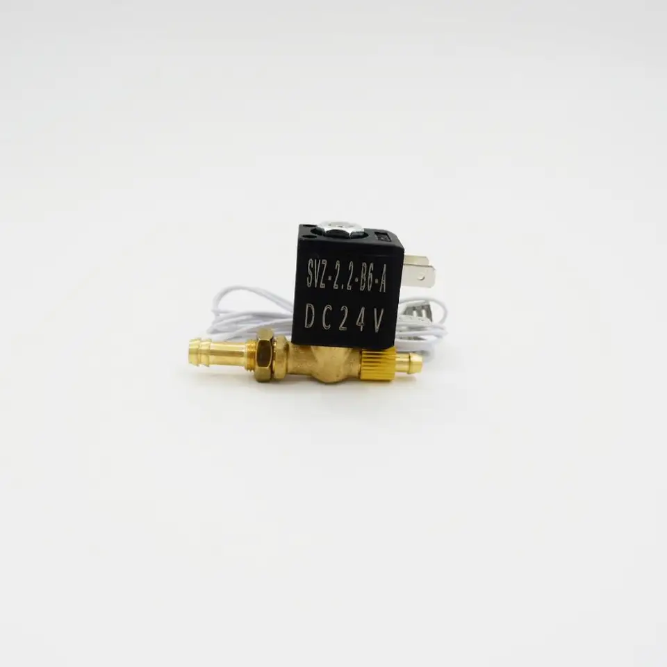 Solenoidový ventil solenoidového ventilu SVZ-2,2-B6-A AC DC 24V 36V 220V 2-Way Solenoid Valve typu