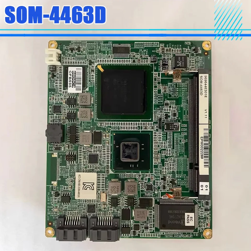 SOM-4463 SOM-4463D Rev.A1 ETX Industrial V1.11 1MOTHERBOARD.12 ETX ATOM D525 pre Advantech