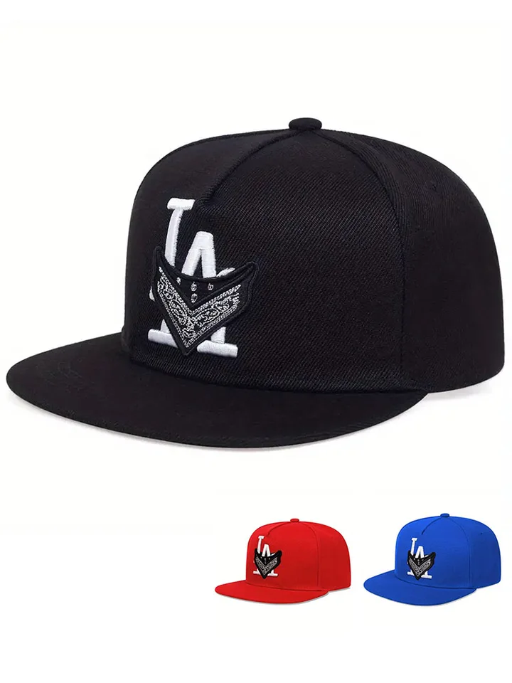 Sombrero Con Bordado de la Letra Los Angeles para hombre y Mujer, Gorra de Béisbol Estilo Hip Hop, neformálne, para exteriores
