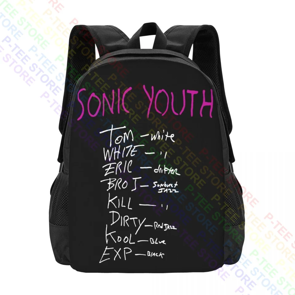 Sonic Youth 1991 Zmizol Traci Lords Rock P-1659backpack veľkú kapacitnú tašku na topánky Nový štýl