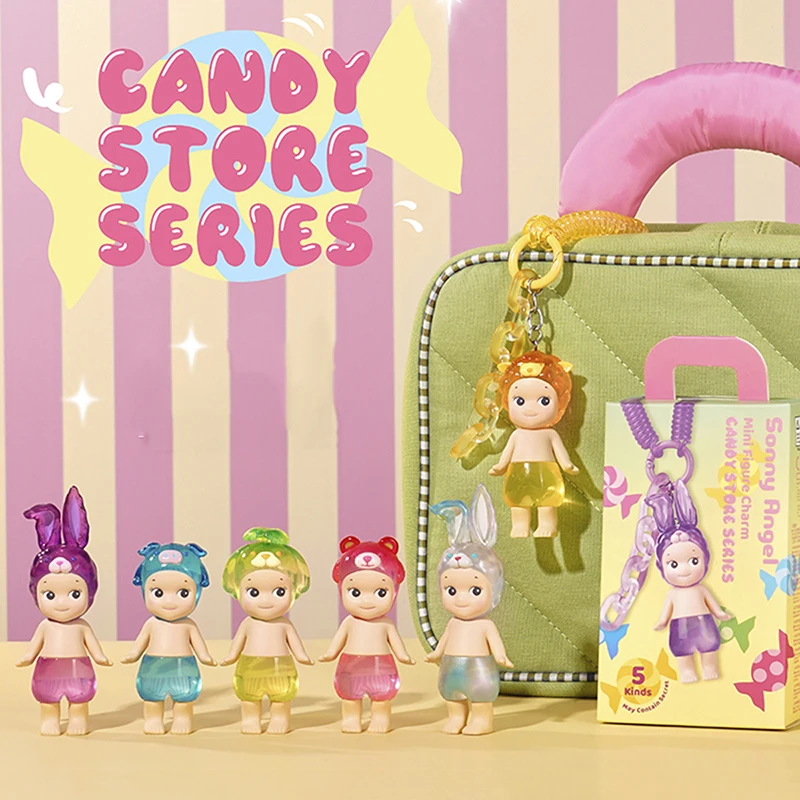 Sonny Angel Candy Series Series Blind Box Hračky Doll Doll Cute Anime Action Figure Figuríny Dolls Desktop Domov Decor Collection