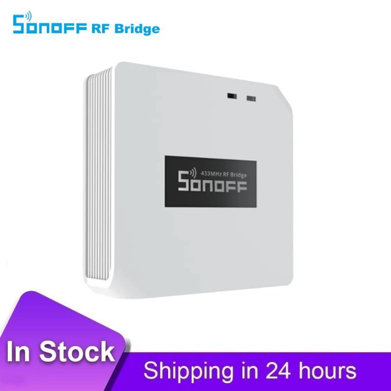 Sonoff 433MHz RF Bridge R2 Smart Gateway Home Universal Assistant Switch Intelligent WiFi Home Diyswitch pre inteligentný domov