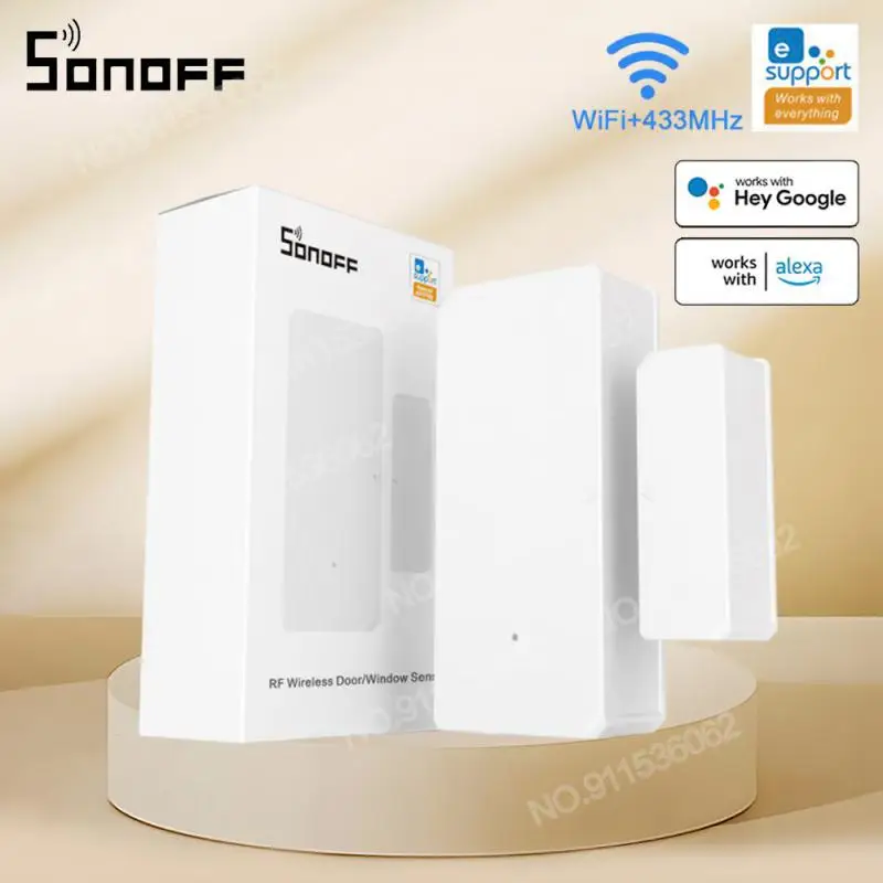 Sonoff DW2 WiFi bezdrôtové okno Senzor s otvorenými/uzavretými detektormi E-Welink App Upozornenie
