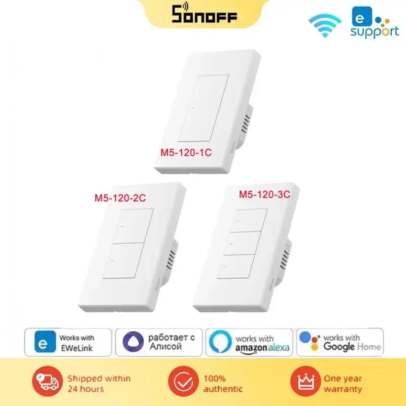 Sonoff M5 Matter 80/86 120 SMART Wall Switch SMART HOMON DIO-COLE EWELINK SWITCHMAN SWITCHMAN pre Alexa Google HOME ALICE ALICE