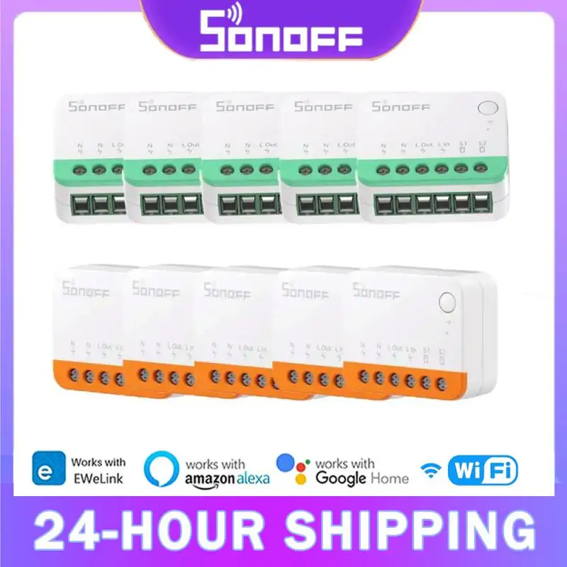 Sonoff Mini R4/Minir4m WiFi Switch Modul Smart Switch Funguje s R5 S-Mate Smart Home hlasový ovládanie Alexa Google Home Ewelink